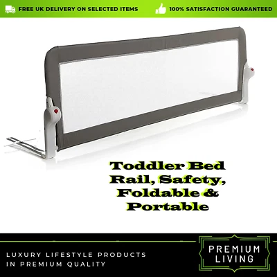 Protector de cama de riel de protección para valla de riel de seguridad para bebé niño pequeño 150 cm Foto 1 de 4