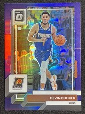 2022-23 Devin Booker Panini-Donruss Optic Purple Holo  #134 NBA Phoenix Suns