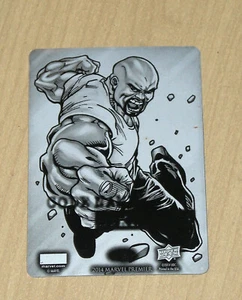 2014 Upper Deck UD Marvel Premier BLACK print printing plate LUKE CAGE CN-27 1/1 - Picture 1 of 2