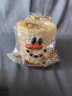 Snowman Electric Candle Handcrafted with Diffuser Ring NEW ssc