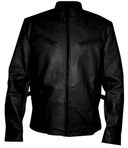 Classical Style Rage Nicolas Cage Paul Mens Motorcycle Genuine Leather Jacket - Picture 1 of 4