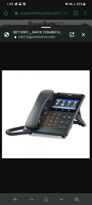 Nec ITK-32TCGS SV9100 VoIP Telephone DT930. Color, Touch Screen, Desi-Less model - Image 1 of 4