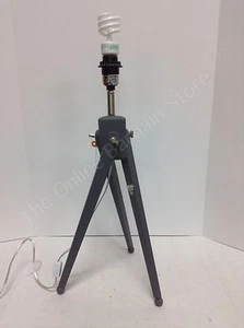 Frontgate Grandinroad Black Tripod Wood Table Lamp Light Fixture NO Shade - Picture 1 of 3