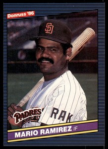 1986 Donruss Mario Ramirez San Diego Padres #568