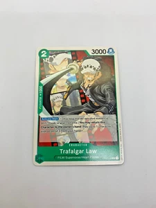 One Piece "TRAFALGAR LAW" #OP02-035 Paramount War English Card - Picture 1 of 2