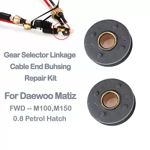Gear Selector Linkage Cable Buhsing Set For Daewoo Matiz 1998-2024 0.8 M100,M150 - Picture 1 of 3