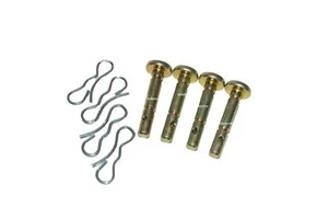 4 x Scherbolzen Scherbolzen + Federn Schneefräse Wolf-Garten Yard-Man MTD Neu - Bild 1 von 1