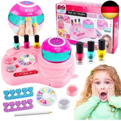 ENCOUN Geschenke für Mädchen, Kinder Nagellack Set, Peel Off Nagellack und N