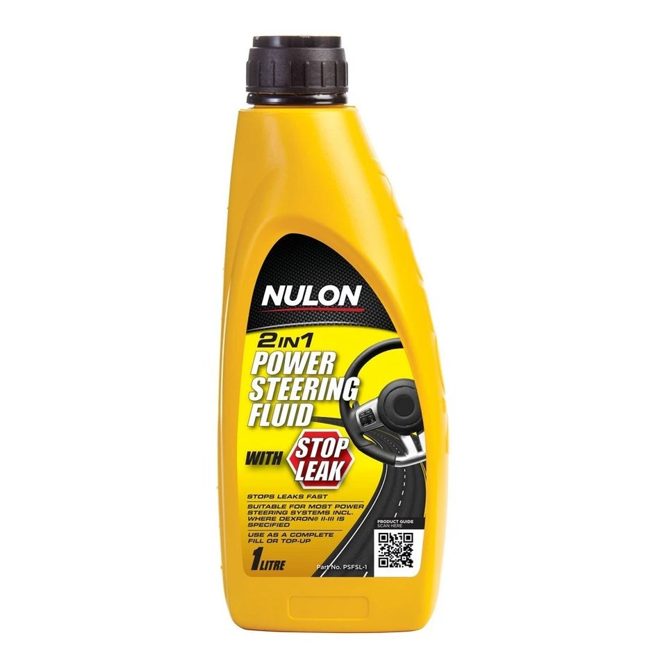 Nulon PSFSL-1 Power Steering Fluid with Stop Leak 1L - image 1 of 1