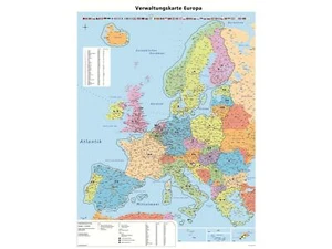 Geometro Europakarte XL, 1:4.000.000, 90x121cm Poster - Bild 1 von 5