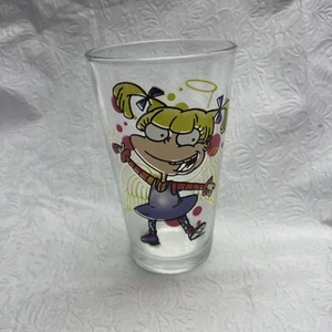 2018 Nickelodeon Rugrats Angelic Glass Cup Clear - Picture 1 of 4
