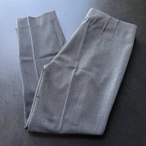 Pantalones de vestir para mujer Theory Lisia Operandi talla 4 mezcla de lana cremallera lateral cónicos  - Imagen 1 de 9