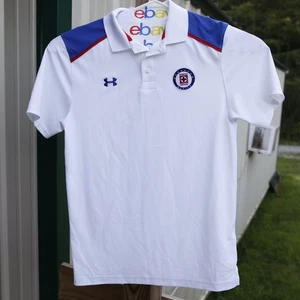 UNDER ARMOUR CRUZ AZUL HEAT GEAR MEXICO SOCCER FUTBOL SIZE M - Bild 1 von 7