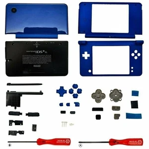 Gehäuse Schale für Nintendo DSi XL Objektivschale Werkzeuge Bildschirm Ersatz blau - Bild 1 von 1