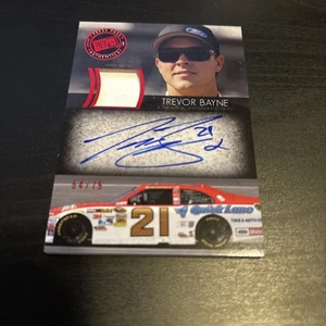 2012 Press Pass AUTO RELIC PATCH SP /75 Trevor Bayne #RLR-TB NASCAR Racing (f3) - Picture 1 of 2