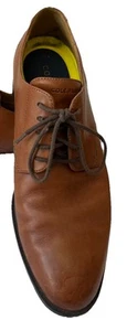 Cole Haan Grand Hawthorne Herren 10,5 Einfach Oxford Britisch Hellbraun Elegant Schuhe C32352 - Bild 1 von 10