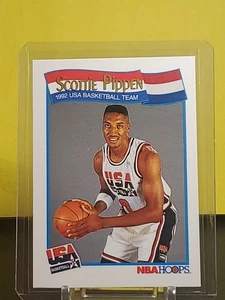 1991-92 NBA Hoops - Scottie Pippen #582 - Picture 1 of 2