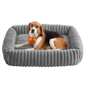 Panier pour Chien, Panier Orthopédique de Taille Moyenne, Coussin Chien - Photo 1/6