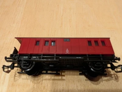 modellbahn spur tt güterwagen-dunkelroter Postwagen 1130 - Bild 1 von 3