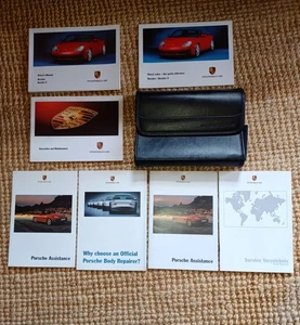 Porsche Boxster 986 Owner's Manual Set/Wallet - 2002 (Complete). - Picture 1 of 2