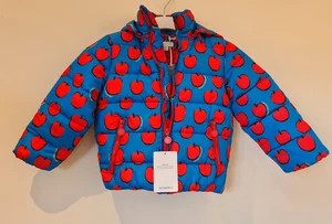 Stella McCartney Kinder gesteppter gefütterter Mantel mit Kapuze Alter 4 Jahre neu mit Etikett - Bild 1 von 15