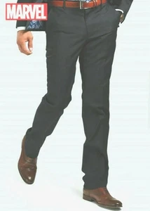 CAPTAIN AMERICA SLIM FIT ANZUGHOSE (SECRET IDENTITY) GR. 38 TAILLE - Marvel Neu mit Etikett - Bild 1 von 2