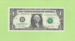 2003 ..UNCIRC $1  A 2089 9973 B  .... 2003 $1  A-B      NICE NOTE          FRN - Picture 1 of 2