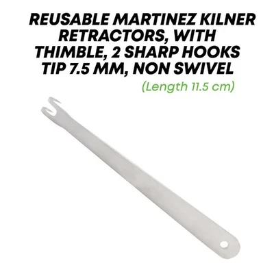 MARTINEZ KILNER Retractors Hook Surgical Retractor FaceLift Plastic Surgery Tool - Image 1 of 4