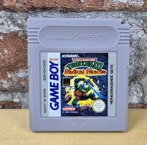 Turtles 3 Radical Rescue Nintendo Gameboy Sammlerzustand  - Bild 1 von 2