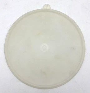 Coperchio di ricambio vintage 7-1/2" TUPPERWARE 229 trasparente opaco - Foto 1 di 3