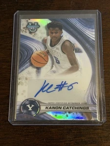 Scheda autografa Bowmans Best U Basketball Kanon Catchings 2025 - Foto 1 di 6
