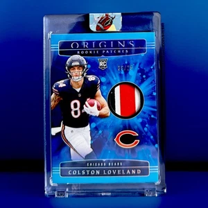 COLSTON LOVELAND - 2025 ORIGINS - ROOKIE 3-COLOR PATCH - TÜRKIS /25 - BÄREN! - Bild 1 von 3