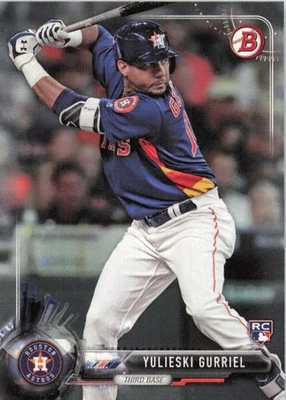 Bowman Baseball #29 2017 Yulieski Gurriel Houston Astros RC Foto 1 de 2