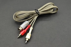 Micro Tonarmkabel - Die Buchsenform entspricht dem alten Ortofon Tonarm - Bild 1 von 3