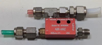 AIR-VAC AVR093H Vacuum Transducer Pump with Parker Fittings - Image 1 of 3