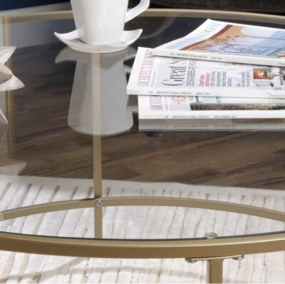 Кофейный столик Better Homes & Gardens Nola с золотой отделкой - Изображение 1 из 4