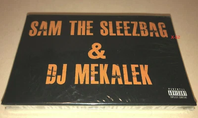 Sam The Sleezbag and DJ Mekalek Orange Snippet cassette tape mixtape promo - Image 1 of 4