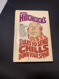 VINTAGE 1979 ALFRED HITCHCOCK GESCHICHTEN, UM SCHÜTTELFROST ÜBER DEN WIRBELSÄULEN ZU SENDEN GEBUNDEN MIT DJ - Bild 1 von 11