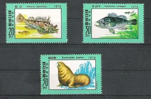 Peces animales marinos Corea 1937 - 39 ** (mnh) - Imagen 1 de 1