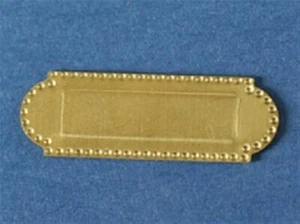 Brass Letterbox, Dolls House Miniature, Building & DIY Door Accessory - Picture 1 of 1