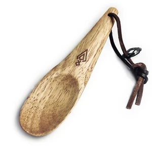 Hand Carved Wooden Spoon Natural Woodcraft Utensil Bushcraft Outdoor Camping EDC - Picture 1 of 4