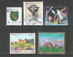 Latvia 2009 year used stamps - Picture 1 of 1