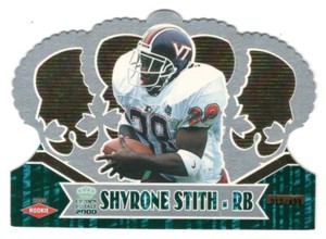 Shyrone Stith 2000 Crown Royale Draft Picks /499 #139 Numbered Rookie Card