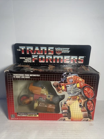 Transformers G1 "WRECK-GAR" Movie Autobot Factory Sealed Contents *NEW* 1986 Box Cover