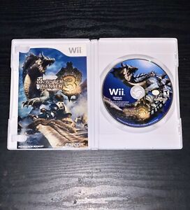 Nintendo Wii "Monster Hunter 3 Tri" (Nintendo Wii, 2010) Complete w/booklet
