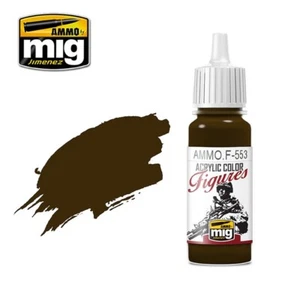MUNICIÓN - FIGURAS PINTURAS Marrón Quemado Rojo - Cepillos y aerógrafo 17ml MUNIF553 - Imagen 1 de 1