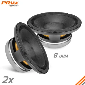 2x PRV Audio 10" Midrange PRO Audio Speakers 10MR1000 PRO 2000 Watts 8 Ohm - Picture 1 of 9