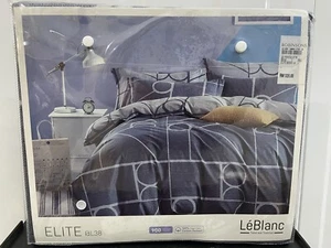 Le Blanc Elite 900 Fadenzahl 100 % Prima Baumwollsatin Kingsize-Bett Bettwäsche Set - Bild 1 von 4