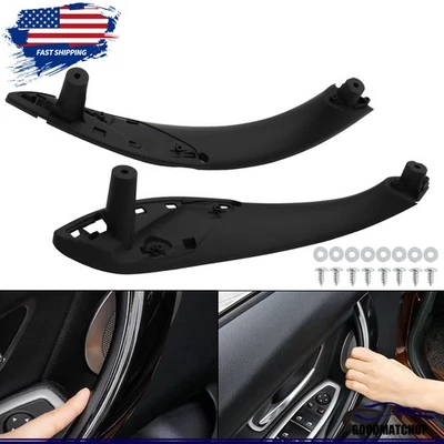 Front Left & Right Inner Trim Door Pull Handle For BMW 320i 328i 335i 13-2015 — 第 1/4 张图片