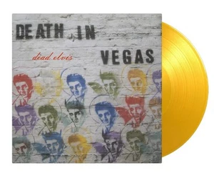 DEATH IN VEGAS - DEAD ELVIS LIMITED EDITION TRANSLUCENT YELLOW VINYL LP (NEW) - Picture 1 of 5